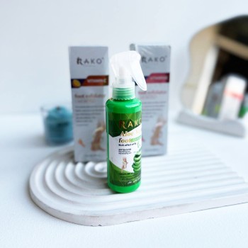 اسپری لایه بردار راکو مدل آلوئه ورا حجم 150 میلی لیتر