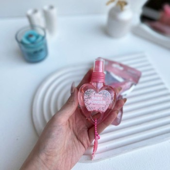 بادی اسپلش بیبی پاودر قلبی با رایحه بچه ماندگاری بالا