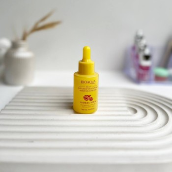 سرم روشن کننده پوست بیو آکوا مدل زردچوبه مناسب برای انواع پوست حجم 30 میلی لیتر