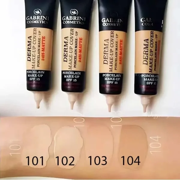 کرم پودر مات 24 ساعته گابرینی Derma