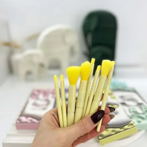 ست براش آرایشی ۸ تکه فانتزی
