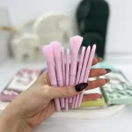 ست براش آرایشی ۸ تکه فانتزی
