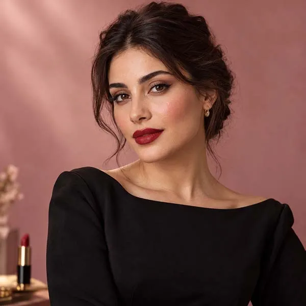 آرایش با لباس مشکی